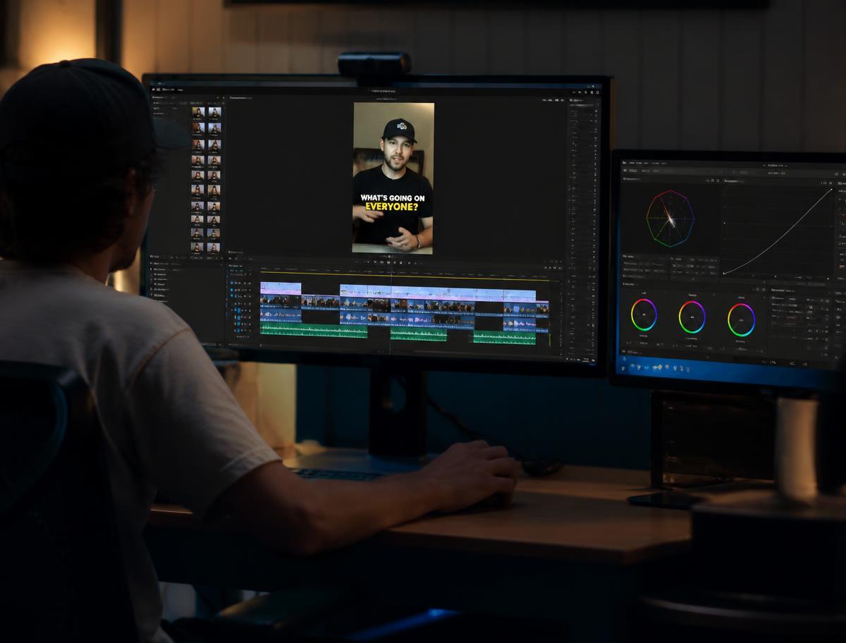 We handle the editing